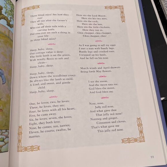 1998 Dalmatian Press Special Edition Mother Goose and Once Upon a Time Fairy Tal - Picture 8 of 16